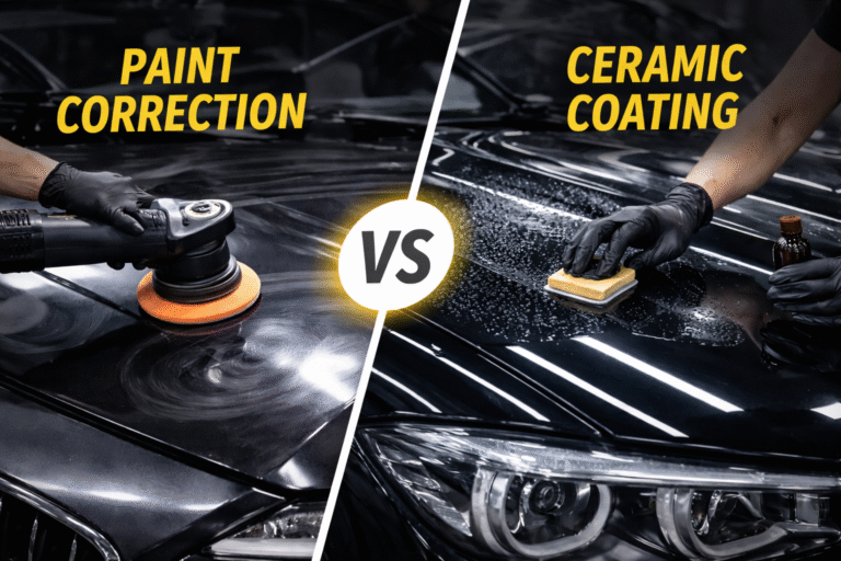 Paint Correction vs Ceramic Coating Which Is Better