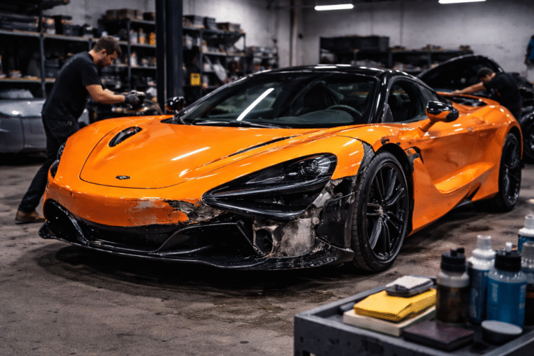 McLaren Collision Repair Guide Exotic Auto Body NYC